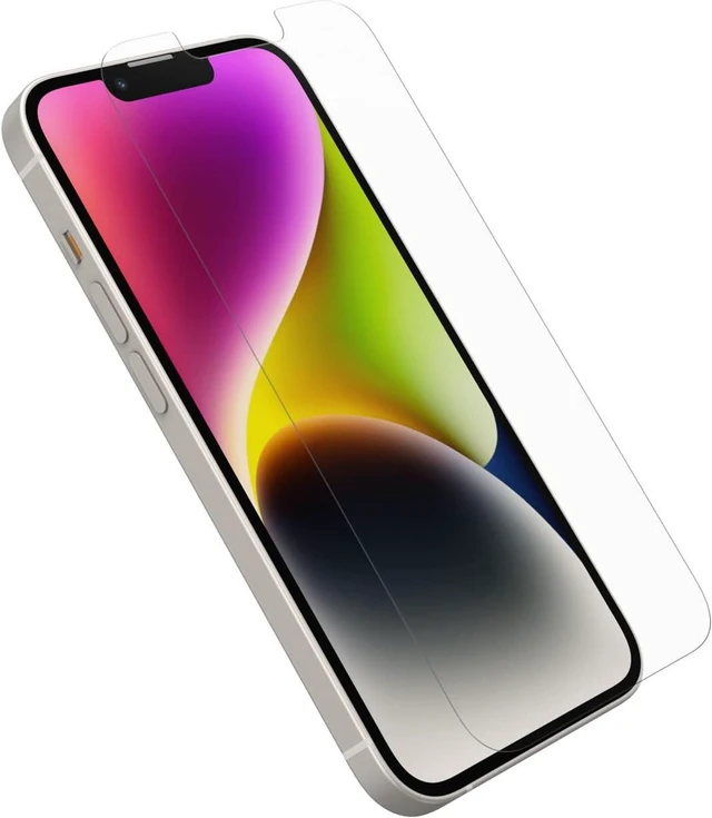 Alt view image 2 of 2 - OtterBox Premium Glass Screen Protector for iPhone 14, 13 Pro and 13 - Clear