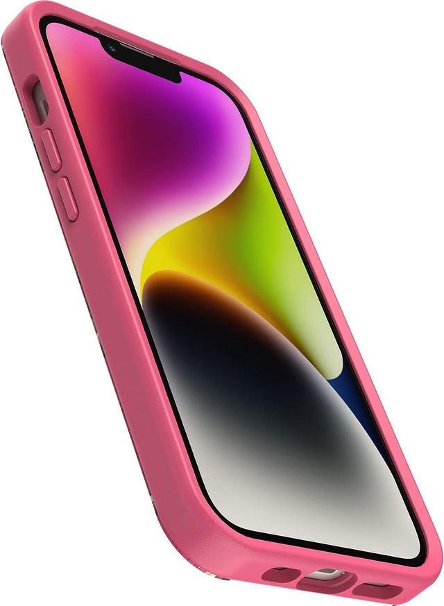 Alt view image 3 of 3 - OtterBox SYMMETRY SERIES+  MagSafe Case for iPhone 14 - Realtree Flamingo Pink