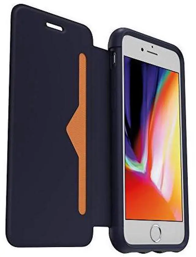 Alt view image 2 of 3 - OtterBox Symmetry Series Folio Carrying Case (Folio) for iPhone 8, iPhone 7 - Maritime Blue