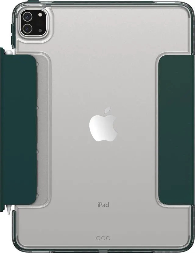 Alt view image 3 of 3 - OtterBox SYMMETRY 360 ELITE SERIES Case for iPad Pro 12.9" (5th Gen) - Ivy League Green