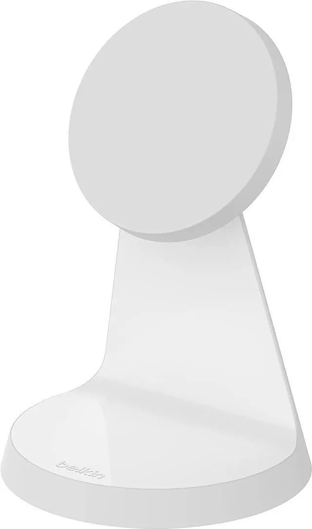 Alt view image 3 of 4 - Belkin BOOSTCHARGE Magnetic Wireless Charger Stand - White
