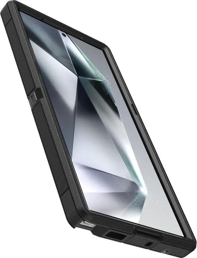 Alt view image 2 of 3 - OtterBox DEFENDER SERIES XT Clear Case for Galaxy S24 Ultra - Dark Side (Clear / Black)