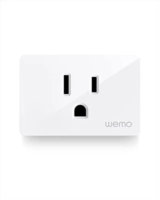 Alt view image 2 of 3 - Wemo Wifi Smart Plug - 1-Pack - White