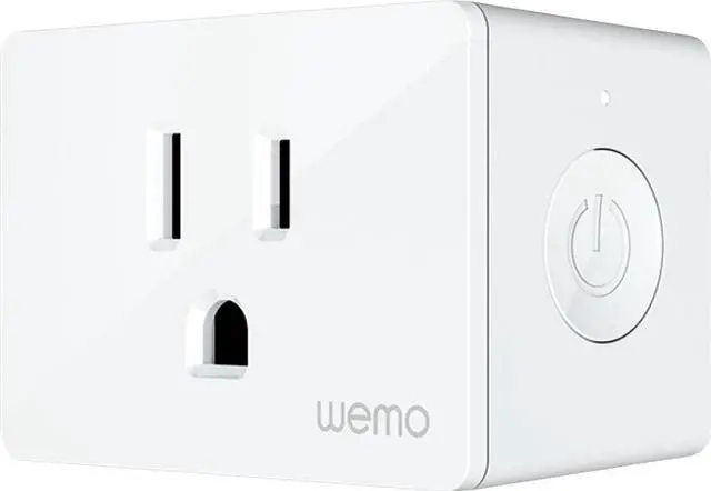 Alt view image 3 of 3 - Wemo Wifi Smart Plug - 1-Pack - White