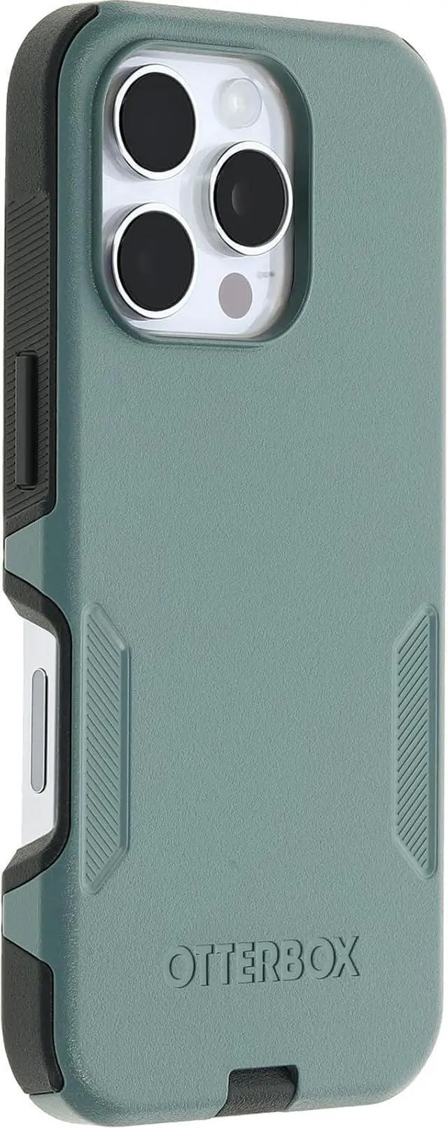 Alt view image 3 of 3 - OtterBox COMMUTER SERIES Case for iPhone 16 Pro Max - Sagebrush (Green)