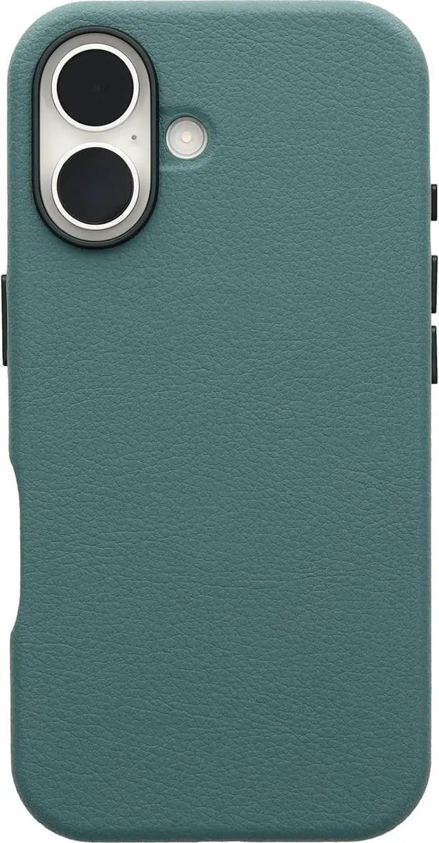 Alt view image 3 of 3 - OtterBox SYMMETRY SERIES Cactus Leather Case for iPhone 16 Plus - Sagebrush (Green)