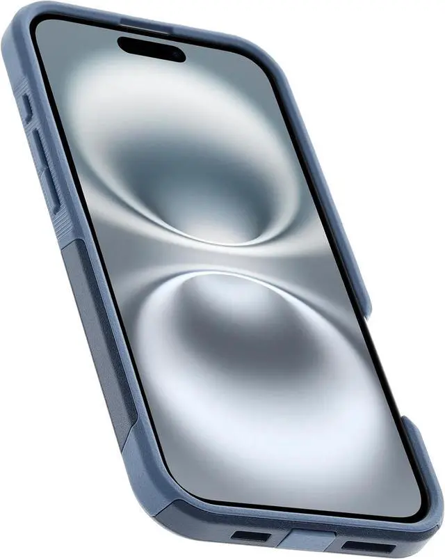 Alt view image 2 of 3 - OtterBox SYMMETRY SERIES Case for iPhone 16 - Bluetiful (Blue)