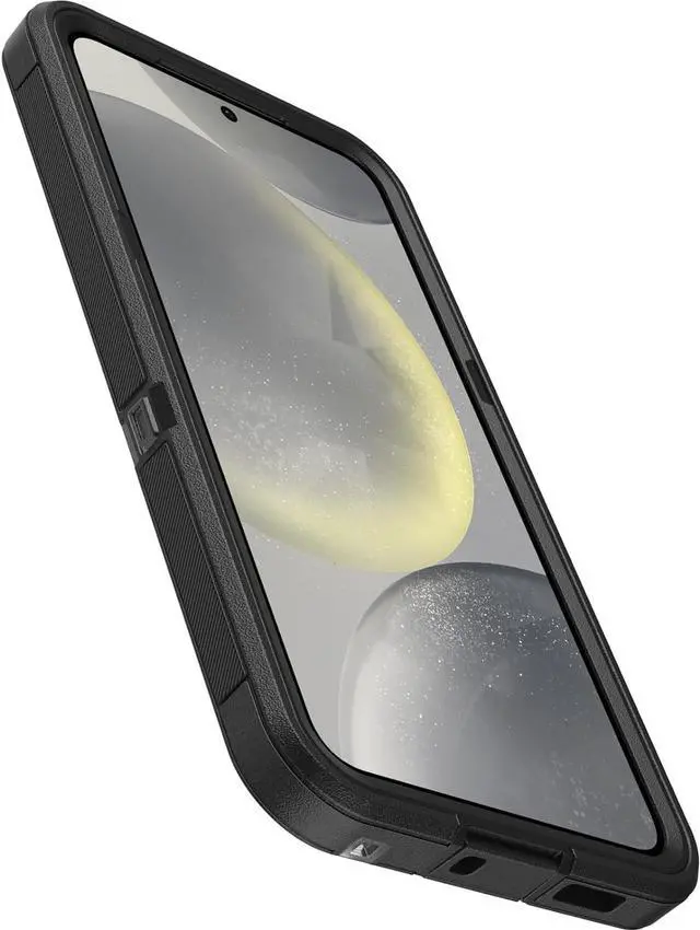 Alt view image 2 of 3 - OtterBox DEFENDER SERIES  XT Clear Case for Galaxy S24 - Dark Side (Clear / Black)