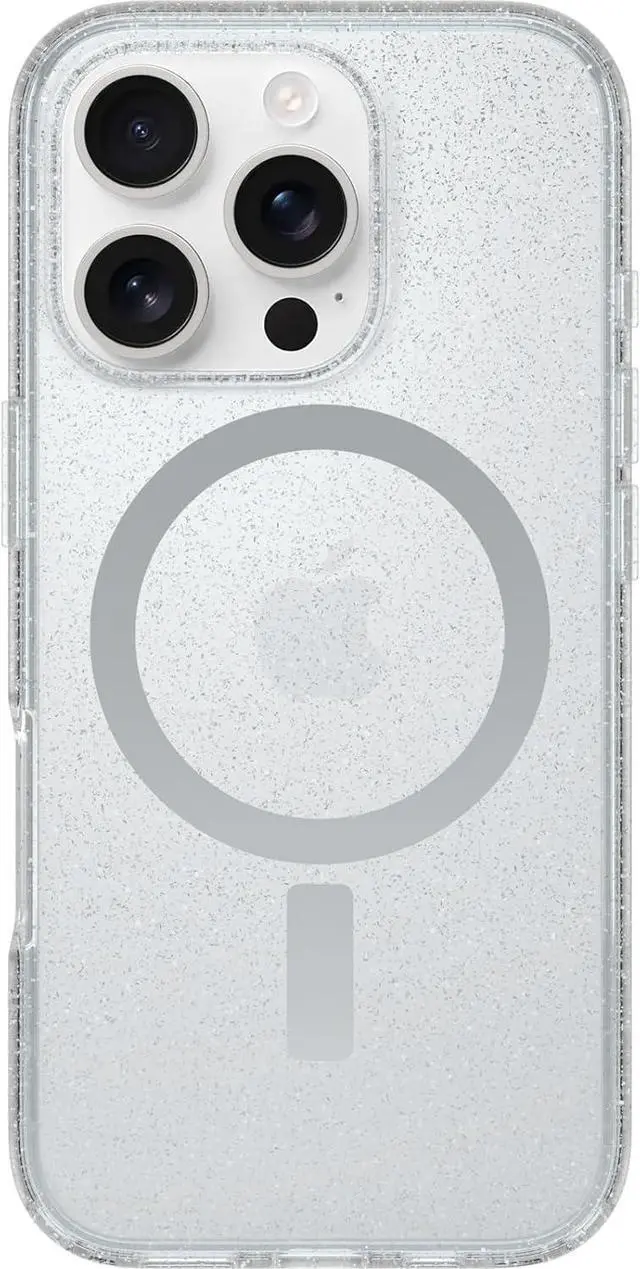 Alt view image 3 of 3 - OtterBox SYMMETRY SERIES Clear Case for iPhone 16 Pro - Stardust