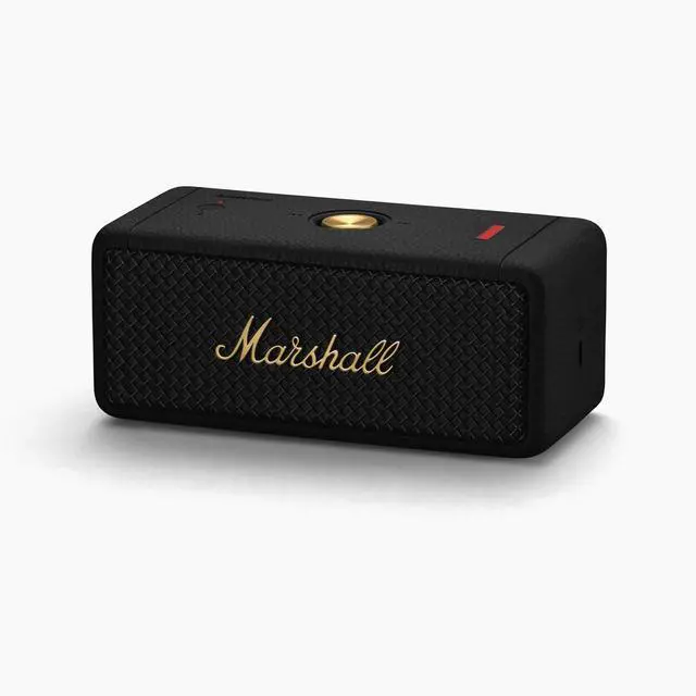 Alt view image 3 of 4 - Marshall - Emberton II BT Portable Speaker - Black & Brass