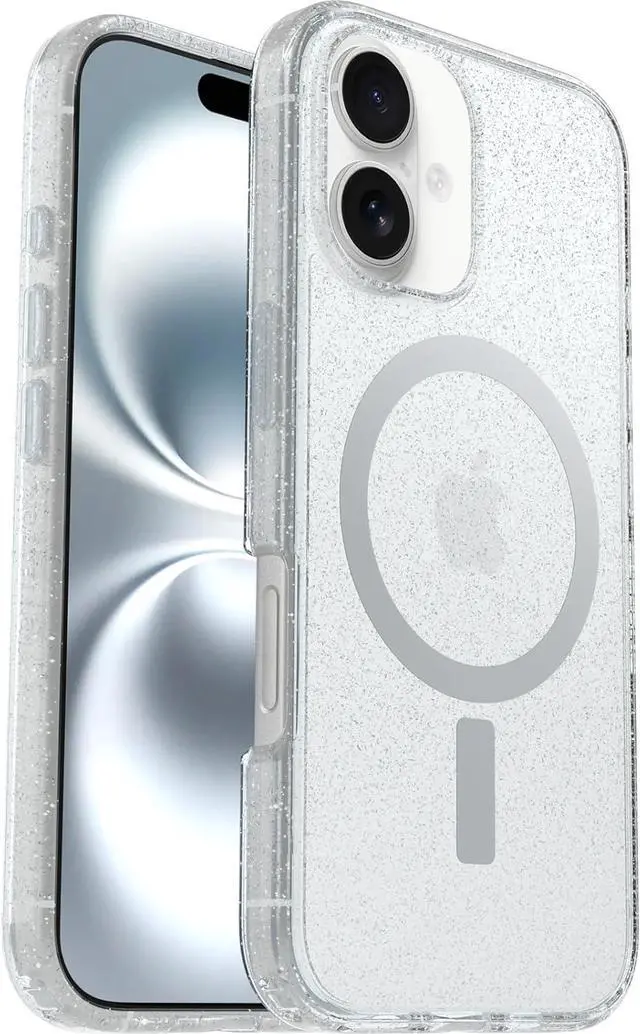 Main image of OtterBox SYMMETRY SERIES Clear Case for iPhone 16 - Stardust (Clear)