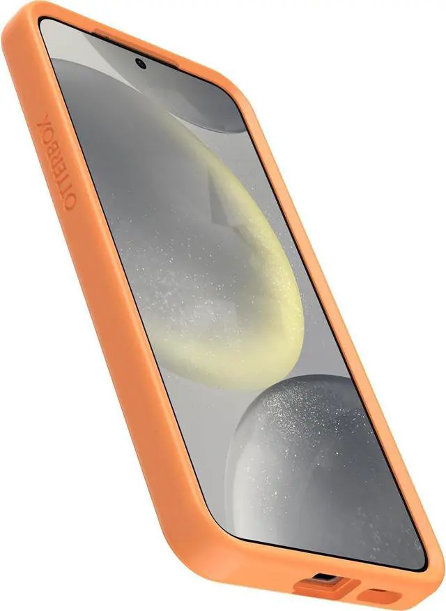 Alt view image 2 of 3 - OtterBox SYMMETRY SERIES Case for Galaxy S24 - Sunstone (Orange)
