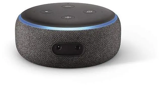 Alt view image 8 of 8 - Amazon Echo Dot 3rd Gen Smart Speaker with Alexa - Charcoal - C78MP8