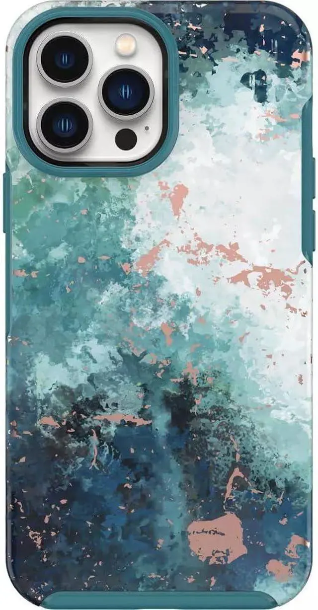 Alt view image 2 of 4 - OtterBox SYMMETRY SERIES Case for iPhone 13 Pro Max/ 12 Pro Max - Seas the Day