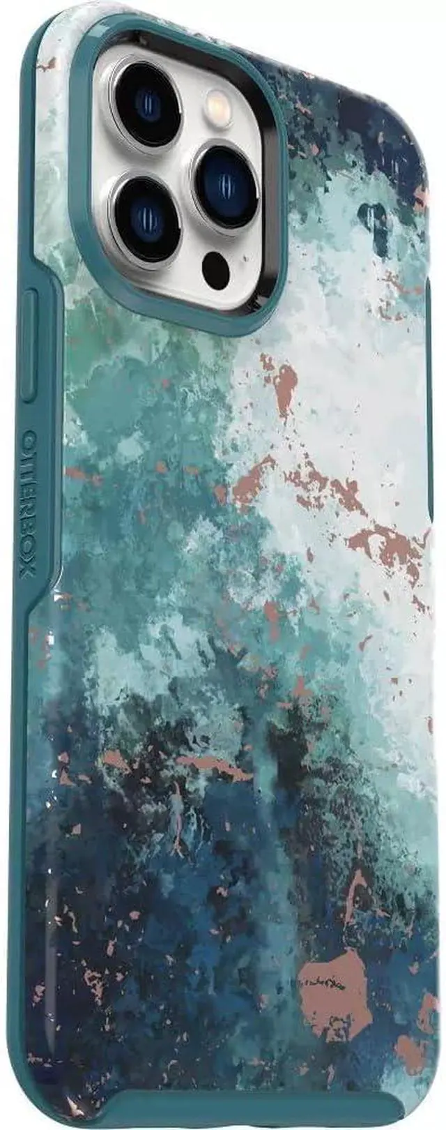 Alt view image 3 of 4 - OtterBox SYMMETRY SERIES Case for iPhone 13 Pro Max/ 12 Pro Max - Seas the Day