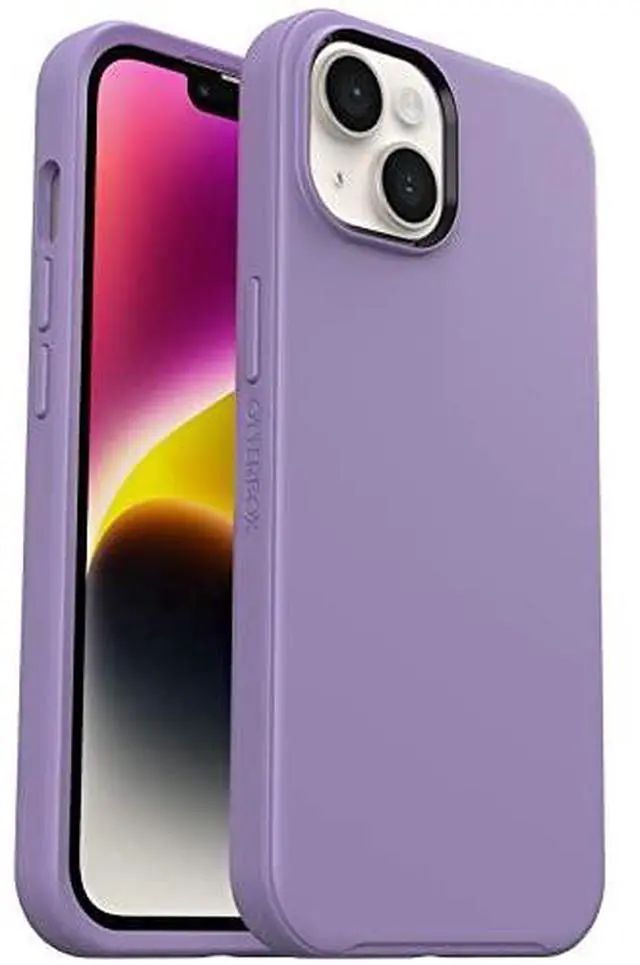 Alt view image 4 of 4 - OtterBox SYMMETRY SERIES+ Case with MagSafe for iPhone 14, You Lilac It (Purple)