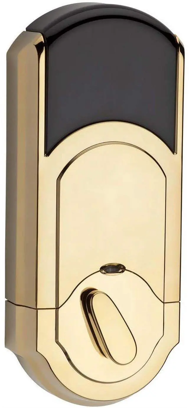 Alt view image 2 of 3 - Kwikset Kevo (1st Gen) Touch-to-open Bluetooth Smart Lock - Polished Brass