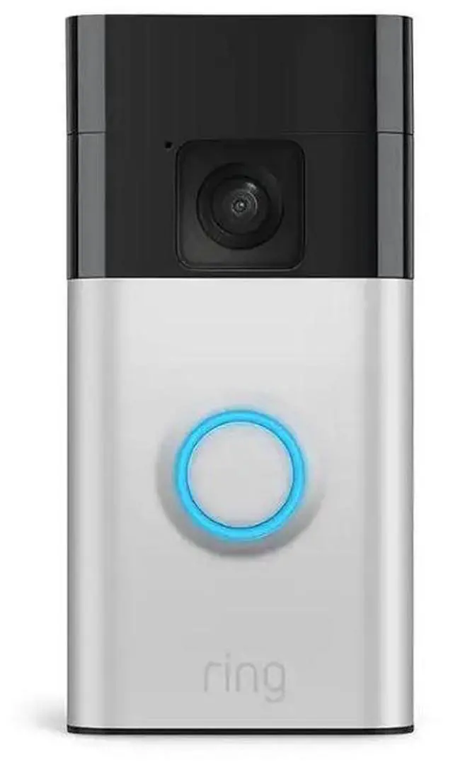Alt view image 12 of 12 - Ring RINGSATIN24 Battery Doorbell (2024 Release) - Satin Nickel