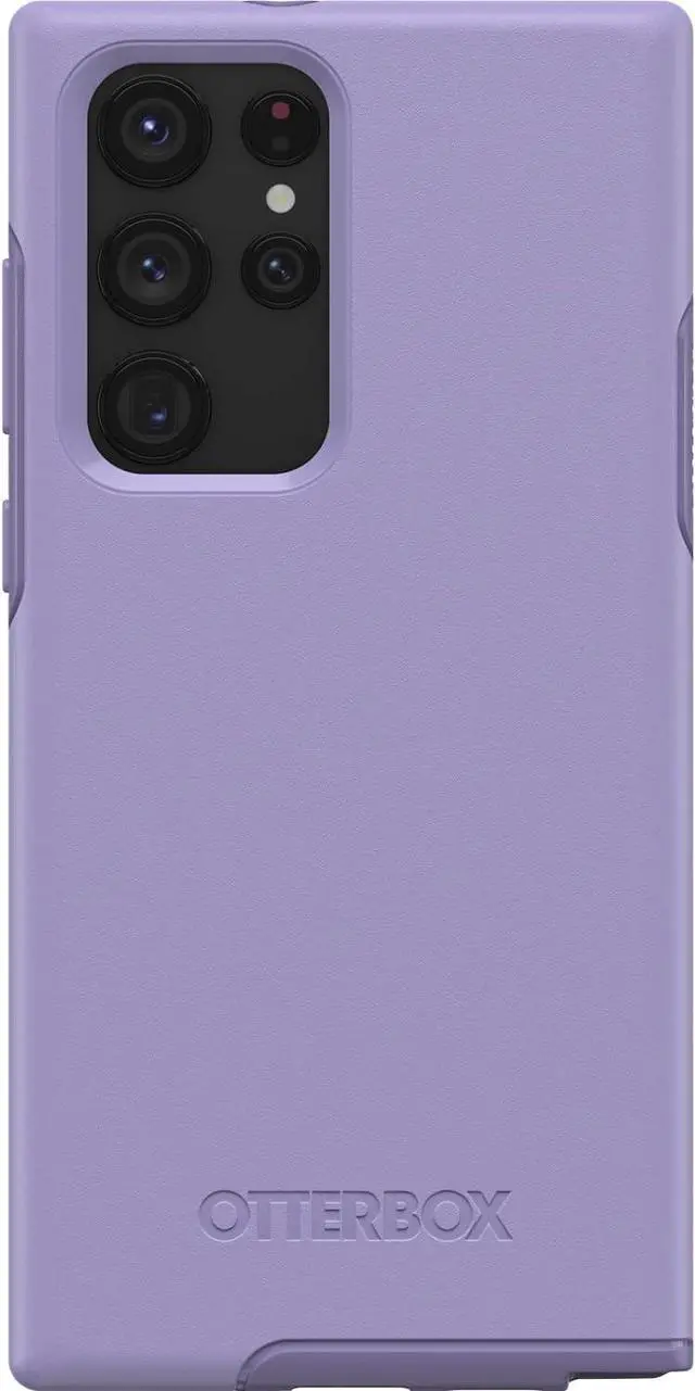 Alt view image 3 of 3 - OtterBox SYMMETRY SERIES Case for Galaxy S22 Ultra - Reset Purple
