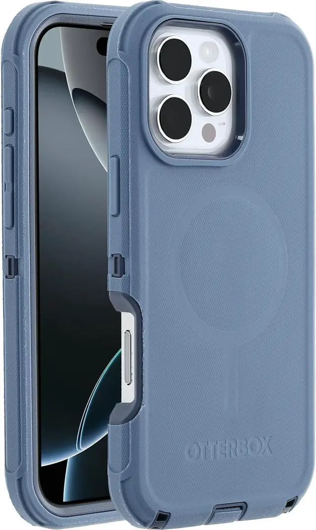 Main image of OtterBox COMMUTER SERIES Case for iPhone 16 Pro Max - Baby Blue Jeans (Blue)