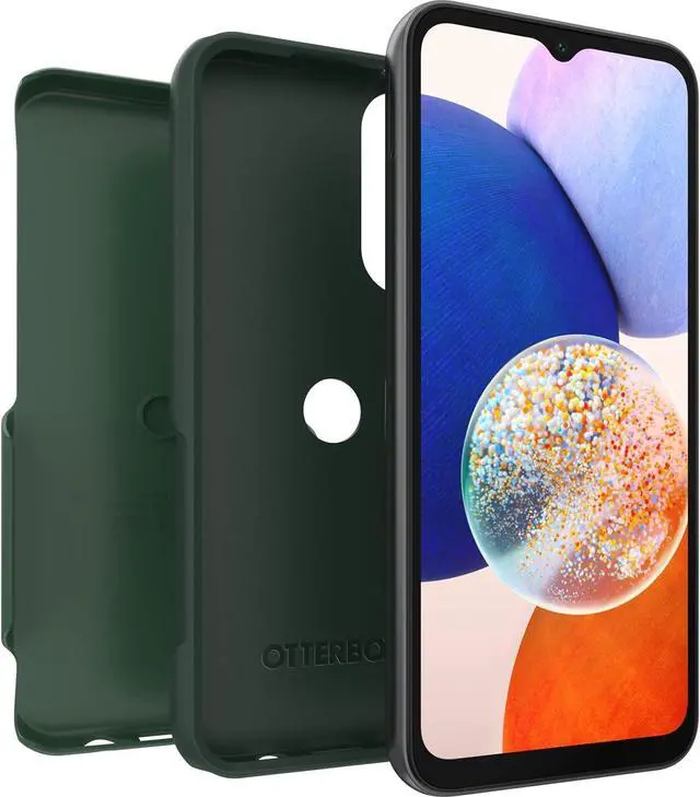 Alt view image 3 of 4 - OtterBox COMMUTER SERIES LITE Case for Galaxy A14 5G - Trees Company (Green)