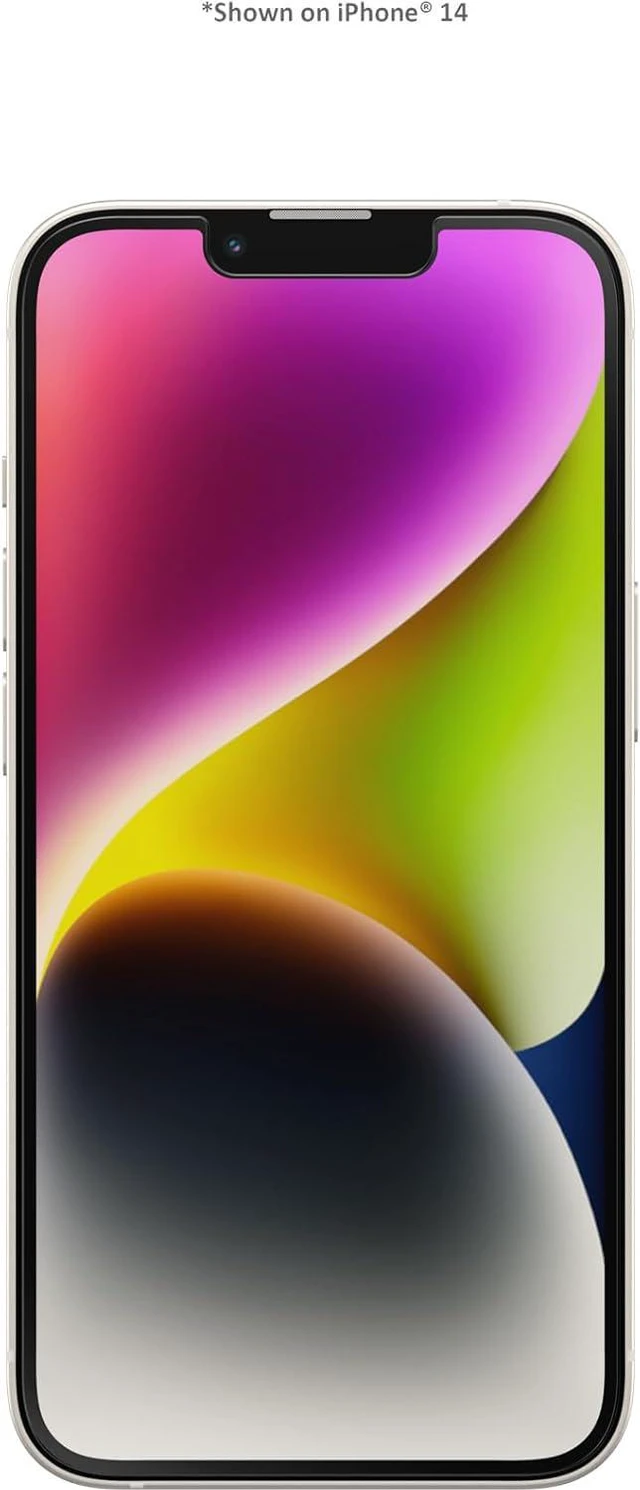 Alt view image 4 of 5 - OtterBox Premium Pro Glass Privacy Guard Screen Protector for iPhone 15 - Clear