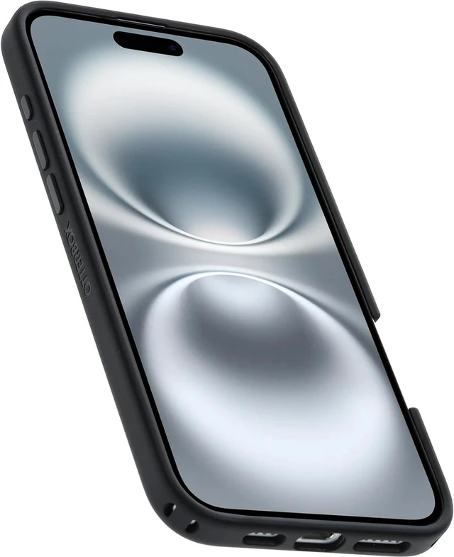 Alt view image 2 of 6 - OtterBox SYMMETRY SERIES Case for MagSafe iPhone 16 Plus - Wavy Charcoal