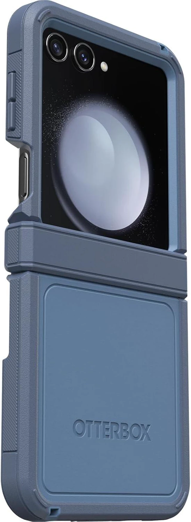 Alt view image 3 of 4 - OtterBox DEFENDER SERIES XT Case for Samsung Galaxy Z Flip5 - Baby Blue Jeans (Blue)