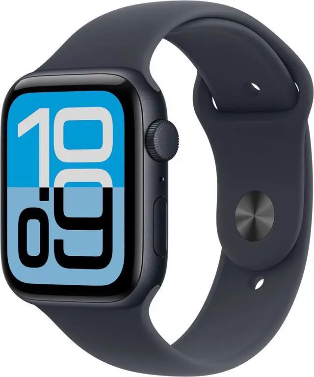 Main image of Apple Watch SE 3 (GPS) 44MM Midnight Aluminum Case Midnight Sport Band