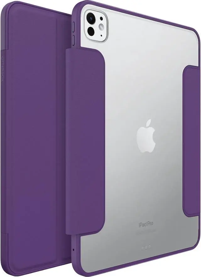 Alt view image 3 of 4 - OtterBox SYMMETRY SERIES 360 Folio Case for iPad Pro 11" (M4/M5) - FigmentFigment (Clear / Purple)