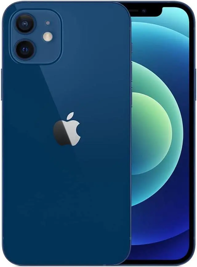 Alt view image 3 of 3 - Apple iPhone 12 - 128GB (T-Mobile) - Blue