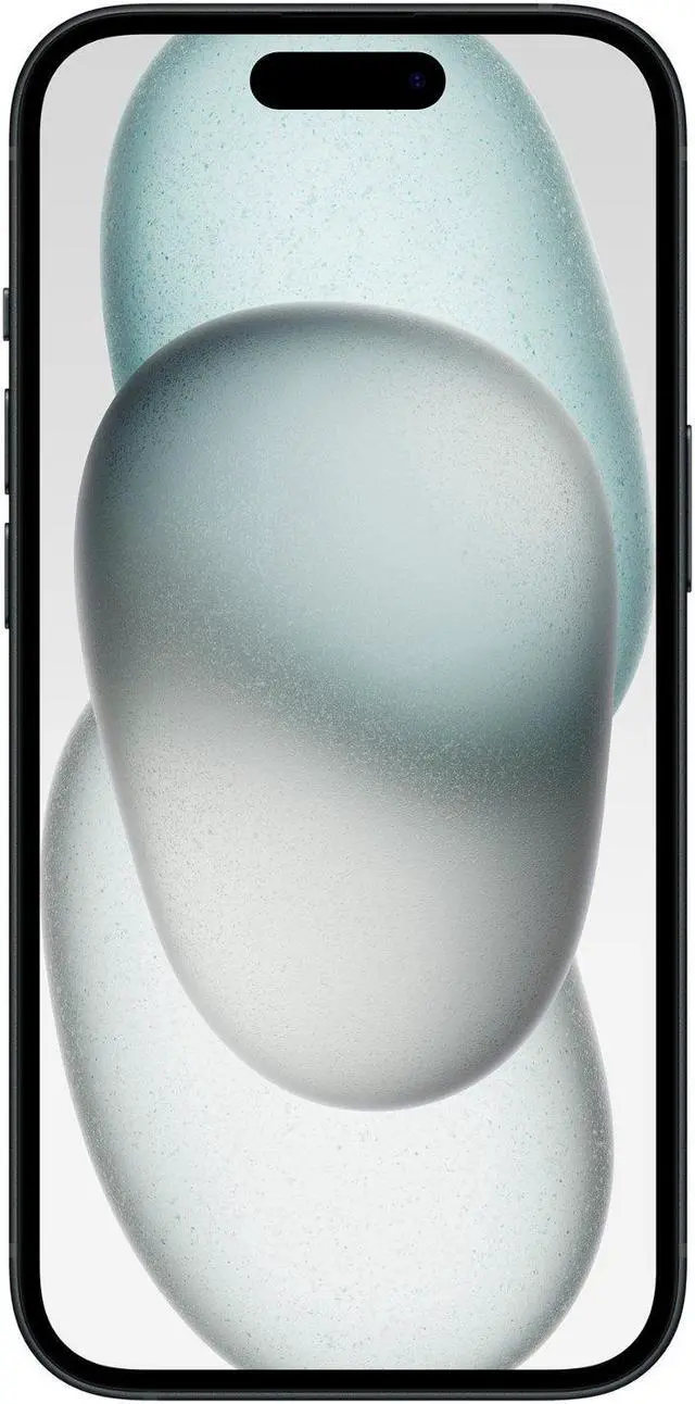 Alt view image 2 of 3 - Apple iPhone 15 - 128GB (Cricket) - Black