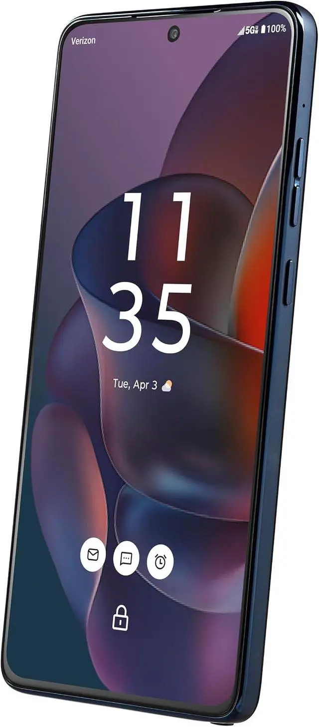Alt view image 3 of 3 - Motorola Moto G Stylus 5G (2025) 128GB (Tracfone) - PANTONE Gibraltar Sea