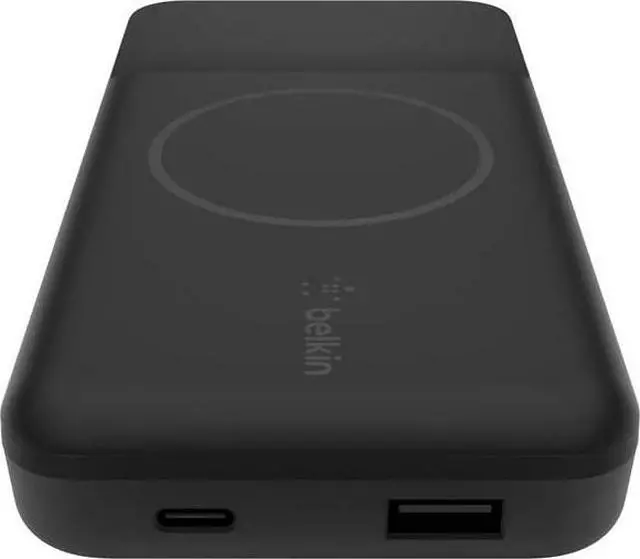 Alt view image 3 of 4 - Belkin BoostCharge Magnetic 10k MAh Power Bank - Black