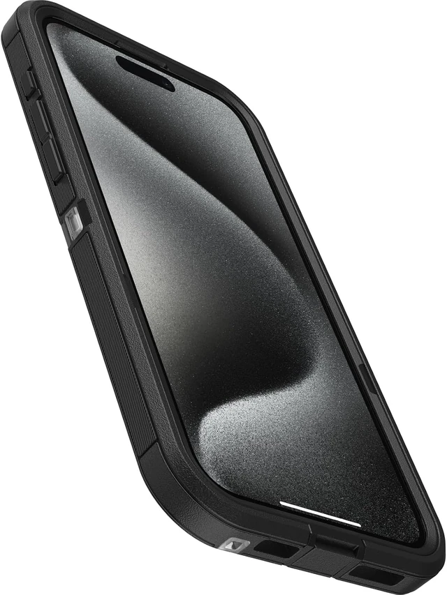 Alt view image 2 of 3 - OtterBox DEFENDER SERIES XT Clear Case for iPhone 15 Pro Max - Dark Side