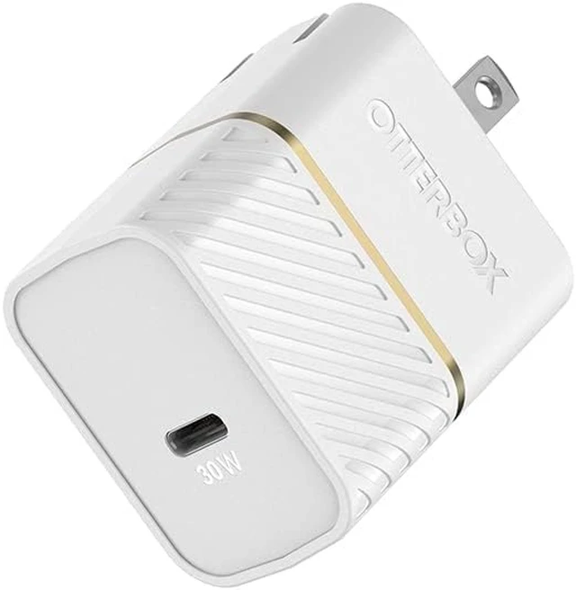 Alt view image 5 of 7 - OtterBox (30W) Fast Charge USB-C Wall Charger - Cloud Dust White