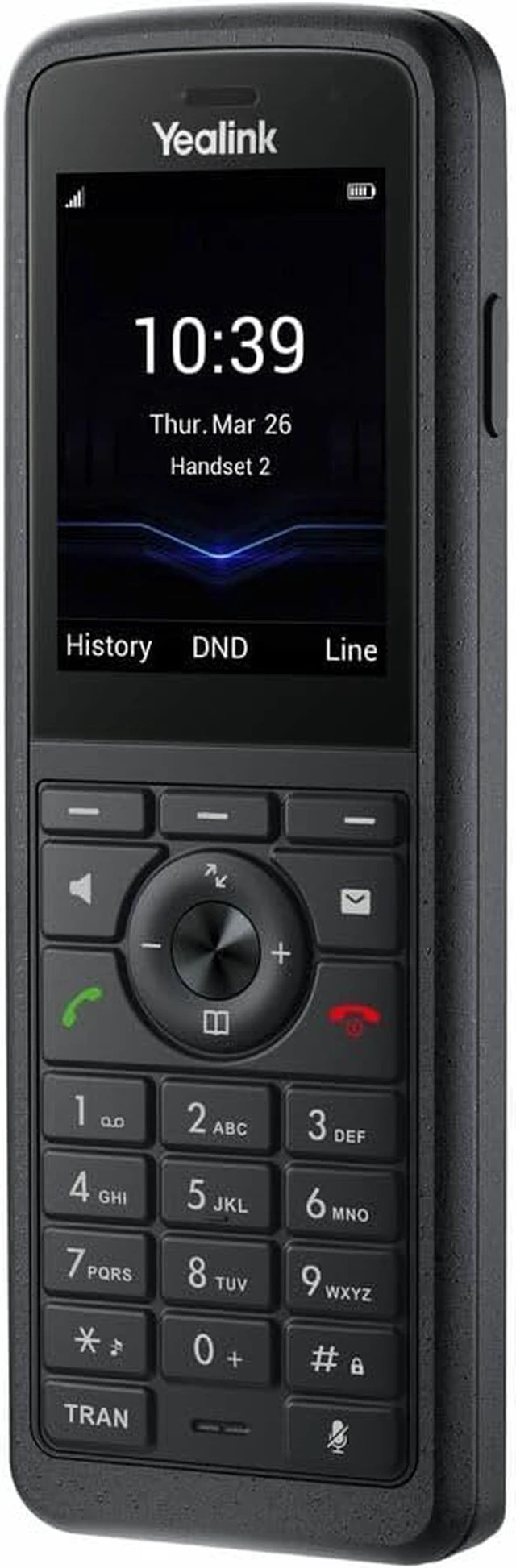 Alt view image 2 of 3 - Yealink W59VR Pro Rugged Wireless DECT Handset for Verizon - Black