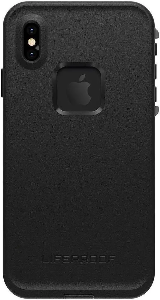 Alt view image 4 of 7 - LifeProof FRE SERIES Waterproof Case for iPhone XS Max - Asphalt Black