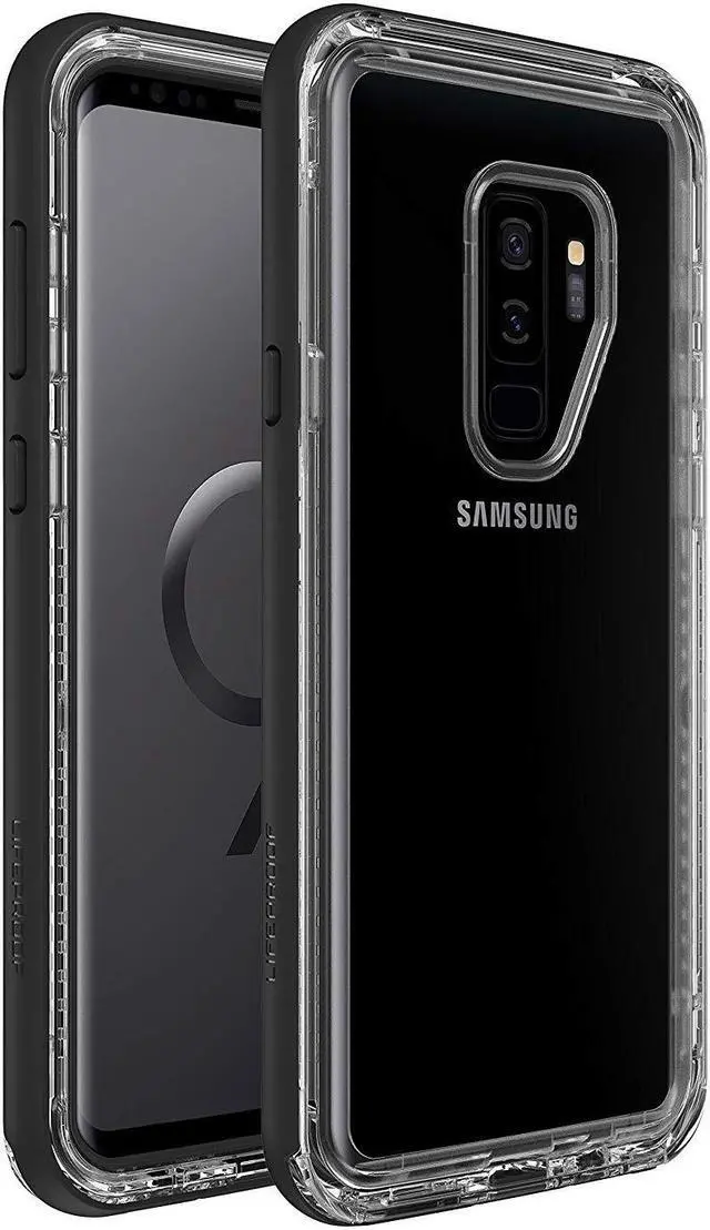 Alt view image 6 of 12 - Lifeproof NEXT SERIES Case for Samsung Galaxy S9 Plus - Black Crystal