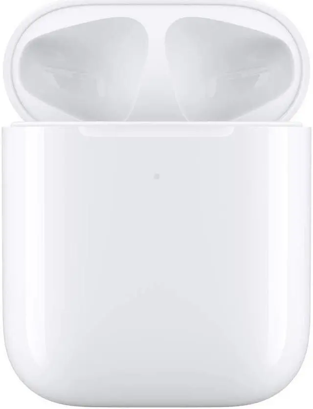 Main image of Apple Wireless Charging Case For Airpods, Latest model - White