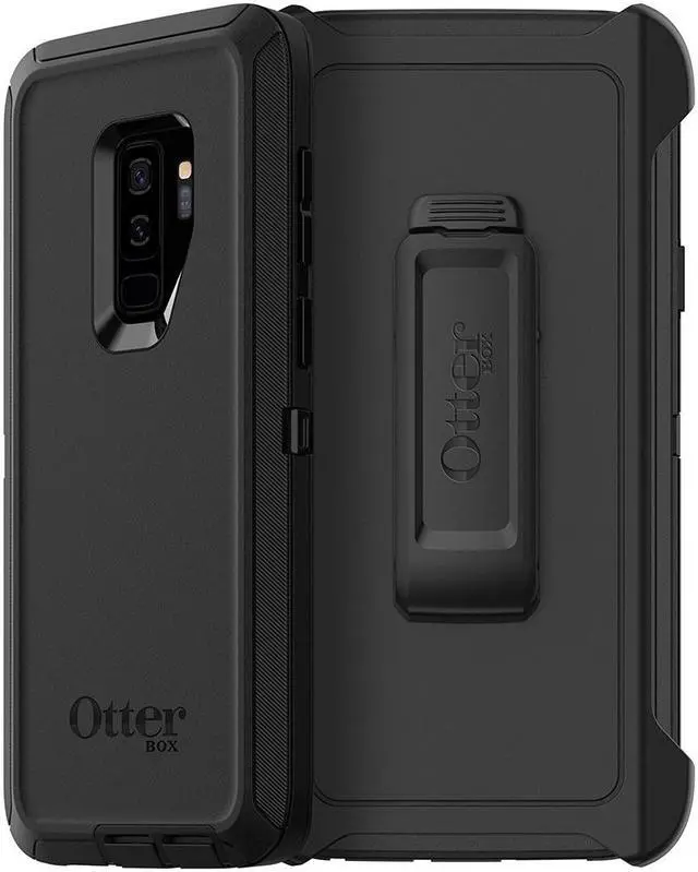 Alt view image 3 of 11 - Otterbox Defender Series Screenless Edition Case for Galaxy S9+ - Black
