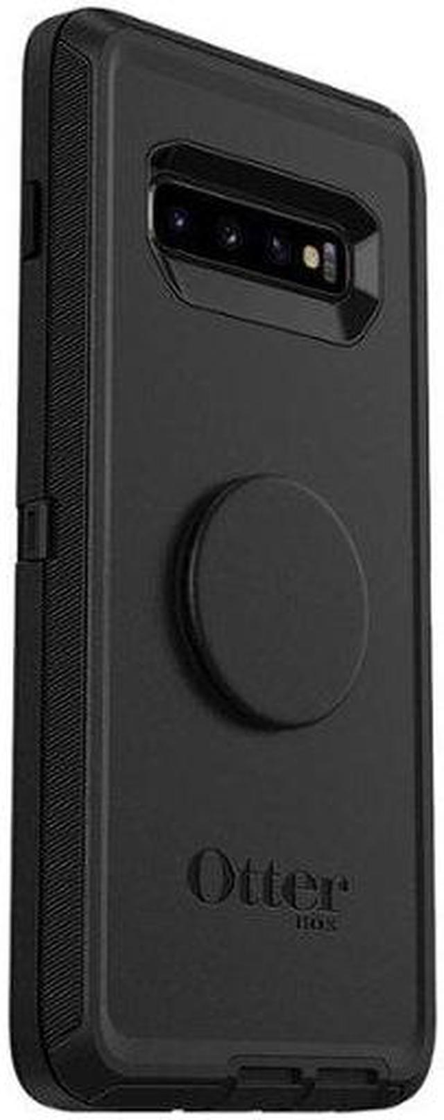 Alt view image 2 of 3 - OtterBox + Pop DEFENDER SERIES Case for Galaxy S10 Plus (ONLY) - Black