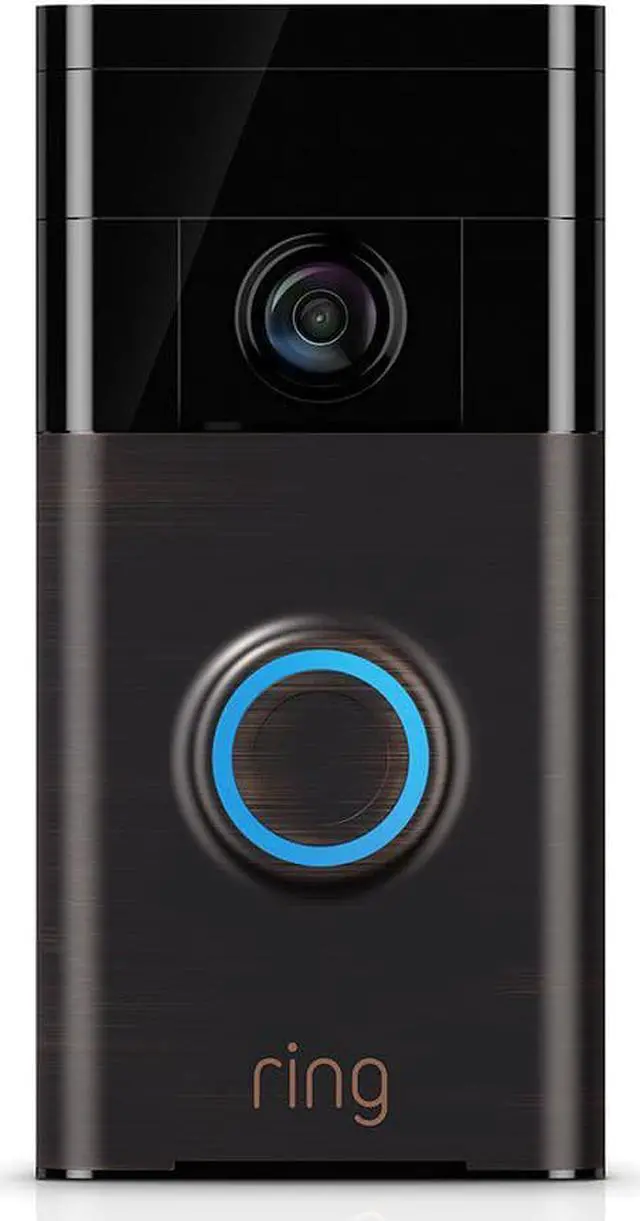 Alt view image 7 of 12 - Ring Wi-Fi Enabled Video Doorbell (Venetian Bronze)