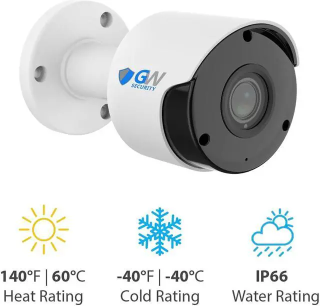 Alt view image 2 of 7 - GW Security 8 Channel 4K DVR 5MP CCTV AI Surveillance System with 4 x 5MP HD 1920p AI Face/Human/Vehicle Detection Waterproof Microphone Bullet Security Cameras, 1TB Hard Drive