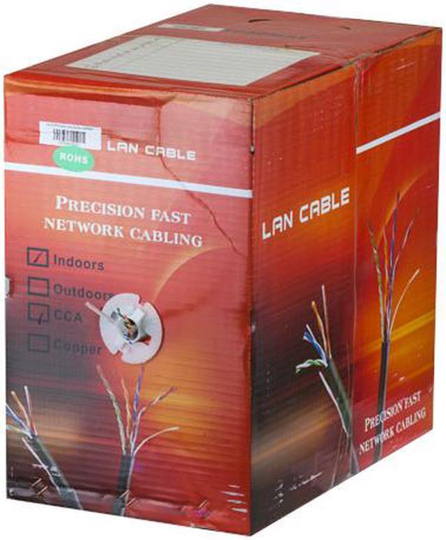 Main image of GW 1000FT CAT5E Ethernet Cable For CCTV Surveillance IP Camera - 1000 Feet Spool Box