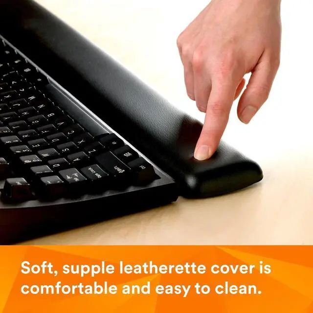 Alt view image 2 of 3 - 3M WR340LE Keyboard & Mouse Gel Wrist Rest