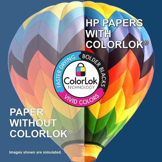 Alt view image 4 of 5 - HP 20300-0 Bright White Inkjet Paper, 97 Brightness, 500 Sheets / Ream