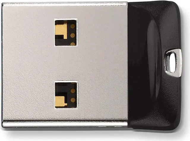 Alt view image 2 of 2 - SanDisk Cruzer Fit 16GB USB 2.0 Flash Drive 128bit AES Encryption Model SDCZ33-016G-G35