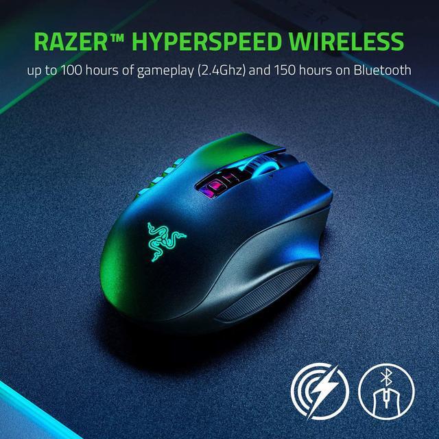 Alt view image 6 of 17 - Razer Naga Pro Wireless Gaming Mouse: Interchangeable Side Plate w/ 2, 6, 12 Button Configurations - Focus+ 20K DPI Optical Sensor - Fastest Gaming Mouse Switch - Chroma RGB Lighting