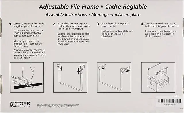 Alt view image 3 of 3 - Pendaflex Actionframe Drawer File Frame